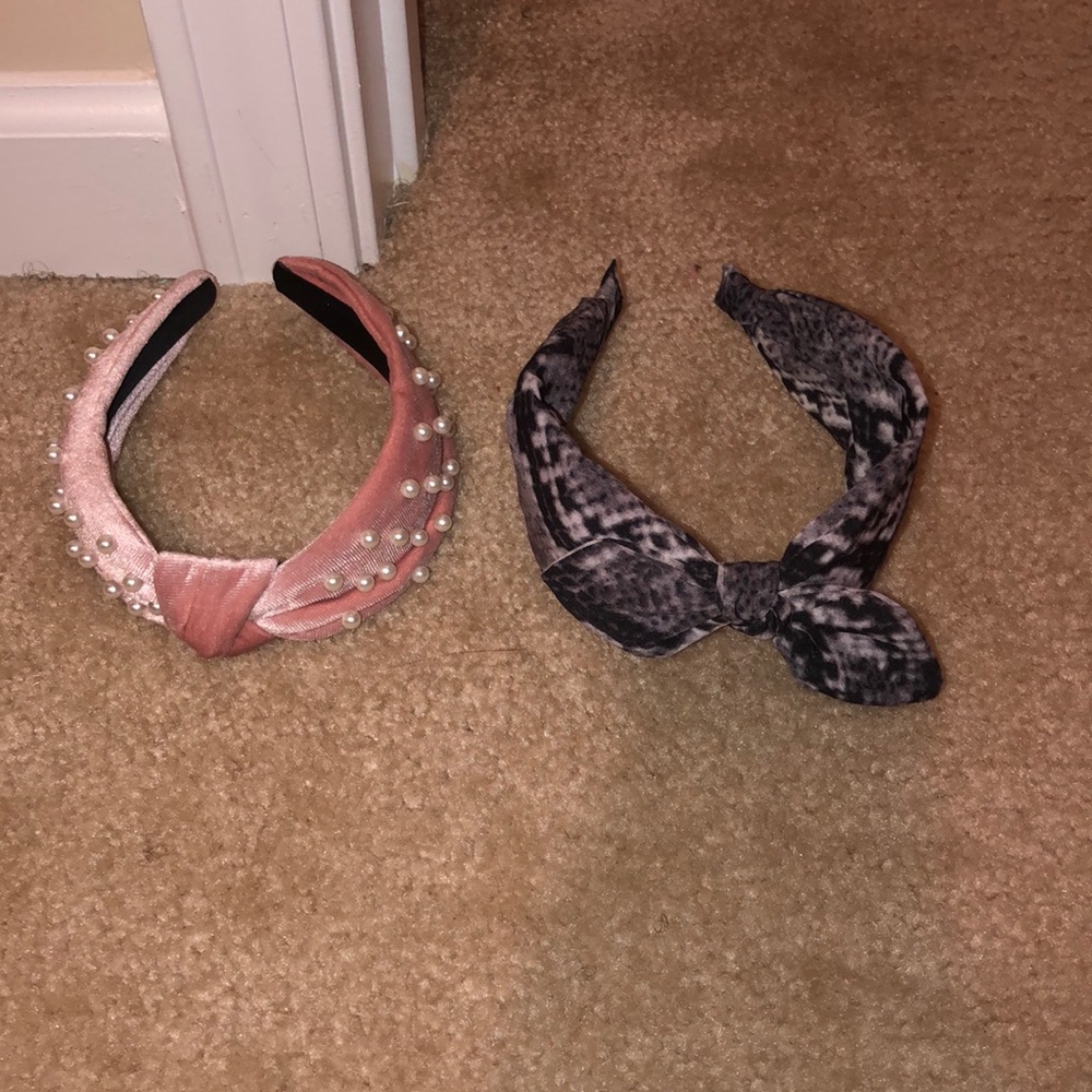 Suede head bands